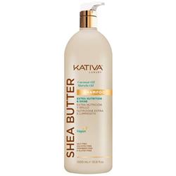 KATIVA SHEA BUTTER SHAMPOO 1000 ML.EXTRA NUTRITION&SHINE