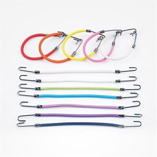 PB ELASTICI CON GANCIO HOOK & HOOK CONF 12PZ COLORATI BFUTI42861