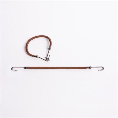 PB BFUTI40912 ELASTICI CON GANCIO HOOK & HOOK CONF 12PZ CASTANO