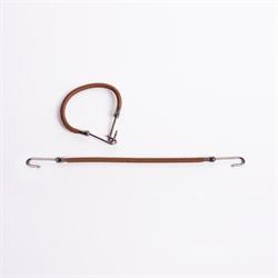 PB BFUTI40912 ELASTICI CON GANCIO HOOK & HOOK CONF 12PZ CASTANO