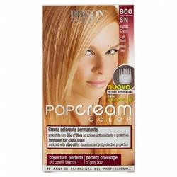 DIKSON POP CREAM COLOR 8N biondo chiaro KIT COLORAZIONE PERMANENTE