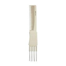 PB PETTINE BIANCO FORCHETTA 5 DENTI METALLO 04 BFPEI49931