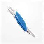 PB PINZA ERGONOMICA PUNTA CURVA 9,5CM BREEZE BLUE BFEST43001