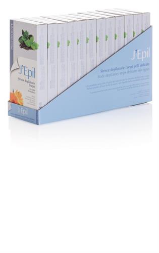 J'EPIL STRISCE CORPO PELLI DELICATE CF.20PZ 183.003