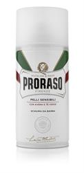 PRORASO SCHIUMA BARBA bianca 300ML.pelli sensibili avena e te'verde