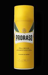 PRORASO SCHIUMA BARBA gialla 400ML.tutte le barbe nutriente rigenerante