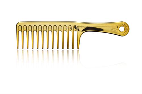 PETTINE MAXI C/MANICO 24.5cm 401.362 gold XANISERVICE