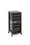 CARRELLO 370.543 PORTA ATTREZZI NEW YORK SLIDE BLACK XANISERVICE