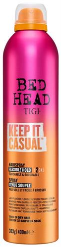 TIGI new BEDHEAD KEEP IT CASUAL SPRAY 400 ML.LACCA TENUTA FLESSIBILE