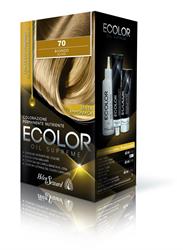 ECOLOR 80 biondo chiaro KIT COLORAZIONE PERMANENTE OLIO NO AMMONIA