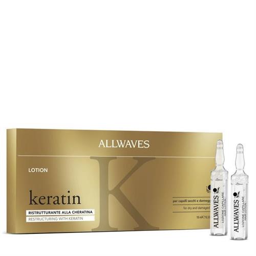 ALLWAVES KERATIN CF.12 FIALE LOZIONE RISTRUTTURANTE