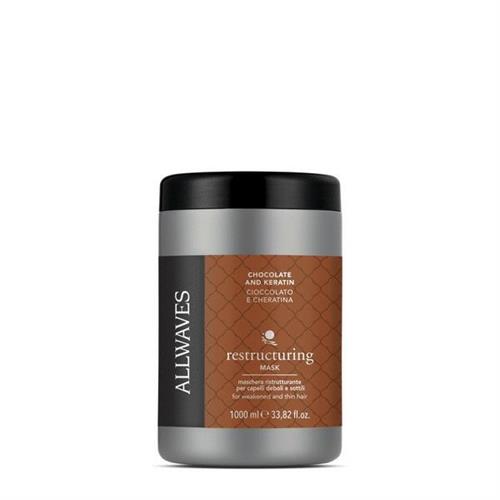 ALLWAVES MASK RISTRUTTURANTE 1000 ML.CIOCCOLATO+CHERATINA