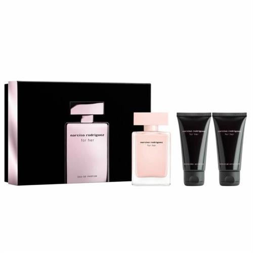 NARCISO RODRIGUEZ HER CF EDP 50 ML +B.LOT+BAGNO
