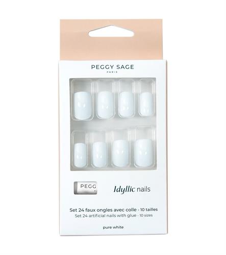 P.SAGE KIT 24UNGHIE FINTE IDYLLIC PURE WHITE 151362