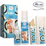 ROIAL BUBBLE WAX celeste KIT DEPILAZIONE CLOROFILLA p.sensibili KIT4310