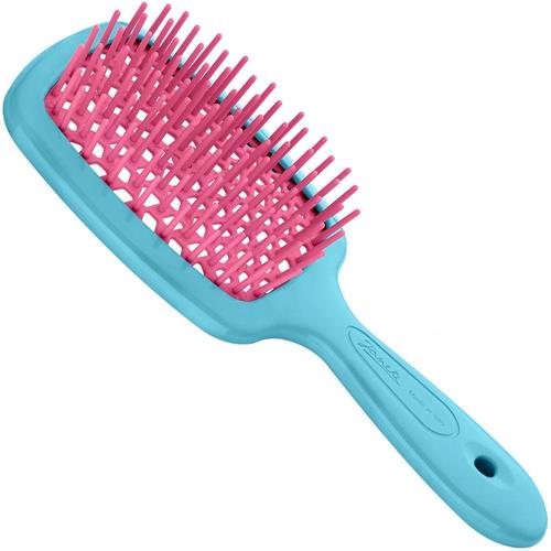 JANEKE 86SP226AR- SPAZZOLA SUPERBRUSH TURCHESE-ROSA