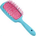 JANEKE 86SP226AR- SPAZZOLA SUPERBRUSH TURCHESE-ROSA