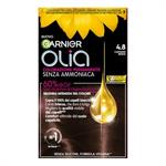 OLIA 4.8 castano moka KIT COLORAZIONE PERMANENTE OLEOSA NO AMMONIA