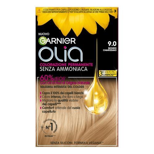 OLIA 9.0 biondo chiarissimo KIT COLORAZIONE PERMANENTE OLEOSA NO AMMONIA