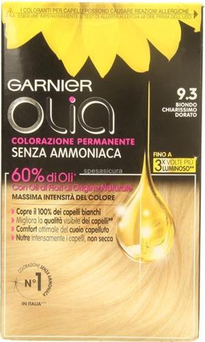 OLIA 9.3 bndo ch.mo dorato KIT COLORAZIONE PERMANENTE OLEOSA NO AMMONIA