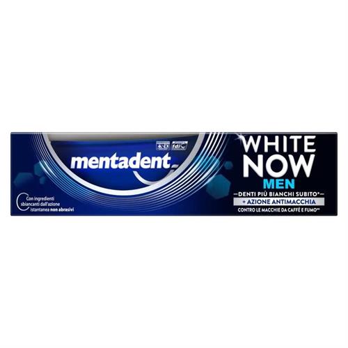 MENTADENT DENTIFR.WHITE NOW MEN ANTIMACCHIA 75 ML.SUPER PURE