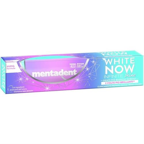 MENTADENT DENTIFR.WHITE NOW INFINITE SHINE 75 ML.