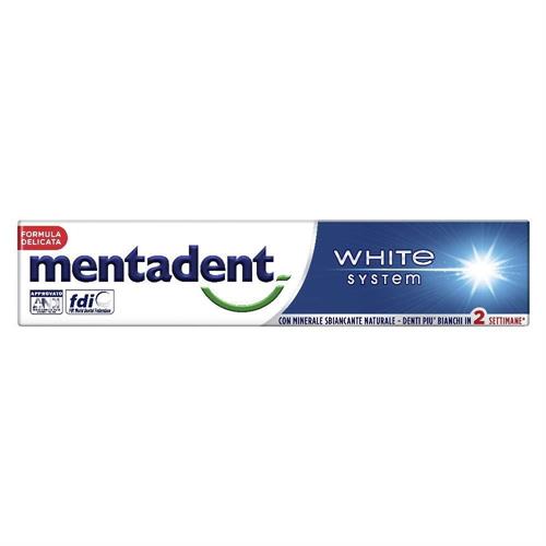 MENTADENT DENTIFR.WHITE SISTEM 75 ML