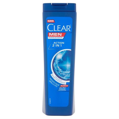 CLEAR SH.A.FORFORA ACTION 225 ML.2IN1