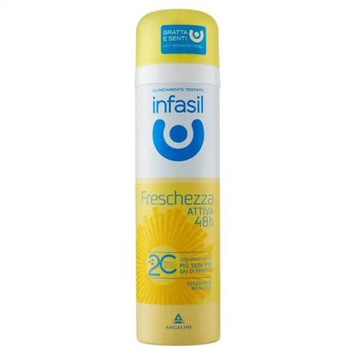 INFASIL DEO SPRAY FRESCHEZZA ATTIVA 150 ML.