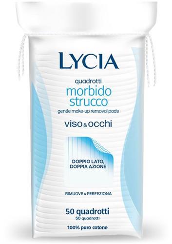 LYCIA QUADROTTI STRUCCANTI COTONE 50 PZ