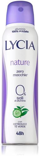 LYCIA DEO SPRAY NATURE VIOLA 150ML.CETRIOLO NO SALI DI ALLUMINIO