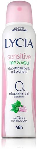 LYCIA DEO SPRAY SENSITIVE ME&YOU 150ML