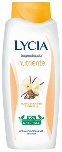 LYCIA BAGNO NUTRIENTE 750 ML.BURRO DI KARITE'E VANIGLIA