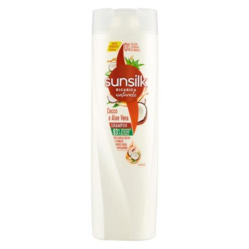 SUNSILK SHAMPOO COCCO E ALOE 250ML CAPELLI SECCHI E SFIBRATI