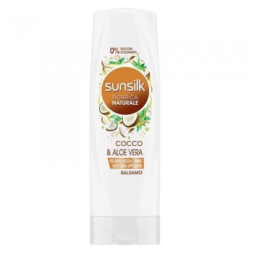 SUNSILK BALSAMO COCCO E ALOE 200ML CAPELLI SECCHI E SFIBRATI