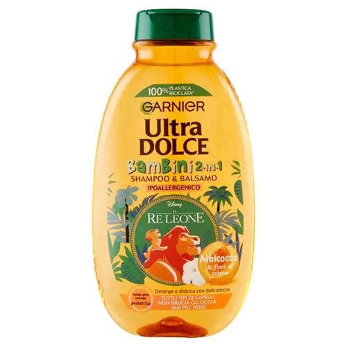 ULTRA DOLCE SHAMPOO albicocca 2in1 bambini 250 ML