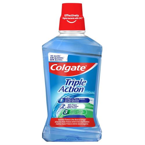 COLGATE TRIPLE ACTION COLLUT.500 ML.