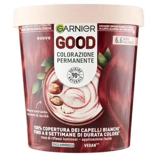 GOOD 6.6 rosso melograno KIT COLORAZIONE PERMANENTE NO AMMONIA