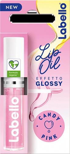 LABELLO LIP OIL candy pink EFFETTO GLOSSY 5,5 ML.