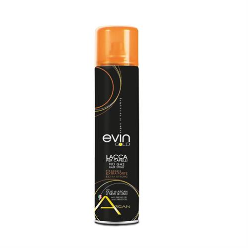 EVIN GOLD LACCA NO GAS EXTRA FORTE 400ML ARGAN E SEMIDILINO cod.778