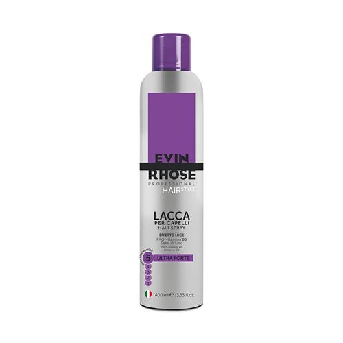 EVIN RHOSE LACCA ULTRA FORTE 400ML SEMIDILINO fascia viola cod.861