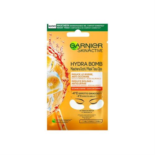 SYNERGIE SKIN MASCHERA OCCHI ARANCIA IN TESSUTO DEFATICANTE