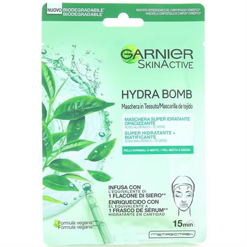 SYNERGIE SKIN HYDRA BOMB IDR.OPACIZZANTE THE VERDE MASCHERA IN TESSUTO