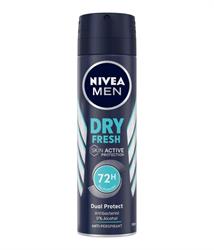 NIVEA DEO SPRAY MEN DRY FRESH 150 ML.