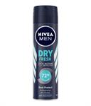 NIVEA DEO SPRAY MEN DRY FRESH 150 ML.