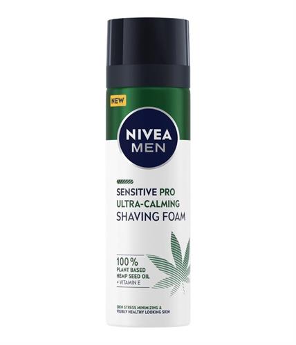 NIVEA MEN SENS.PRO SCHIUMA BARBA ULTRA-CALMING 200ML.canapa