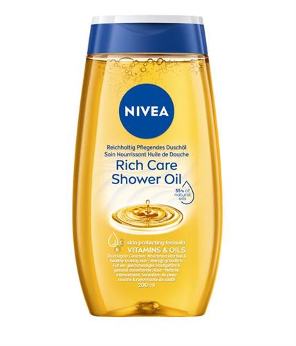 NIVEA DOCCIA RICH CARE SHOWER OIL 200 ML