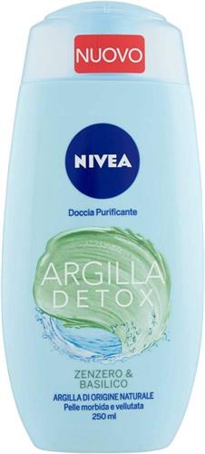 NIVEA DOCCIA ARGILLA DETOX ZENZERO & BASILICO 250 ML.