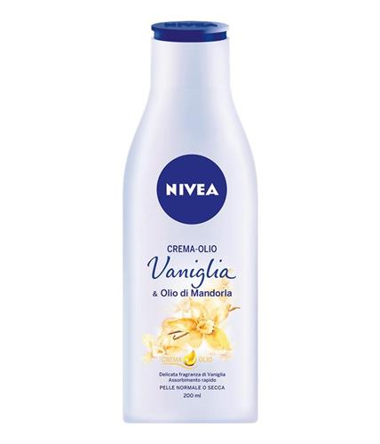 NIVEA BODY CREMA-OLIO 200 ML VANIGLIA & OLIO DI MANDORLA P.NORM./SECCHE