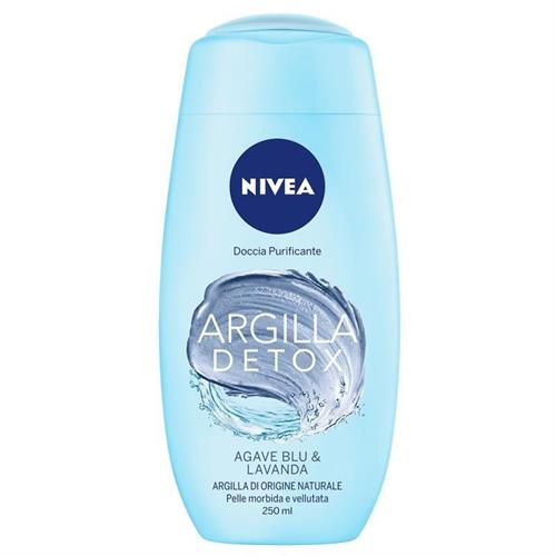 NIVEA DOCCIA ARGILLA DETOX AGAVE BLU & LAVANDA 250 ML.